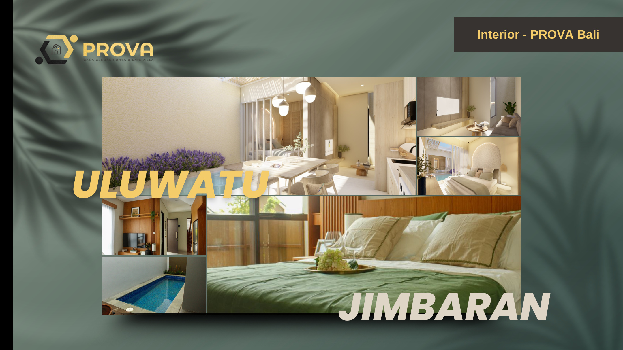 Interior PROVA Bali di Uluwatu dan Jimbaran